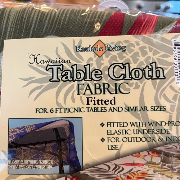 Tropical StyleTable Cloth - Multicolor - Picture 2 of 5